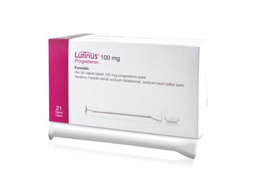 LUTINUS 100 MG VAJINAL TABLET